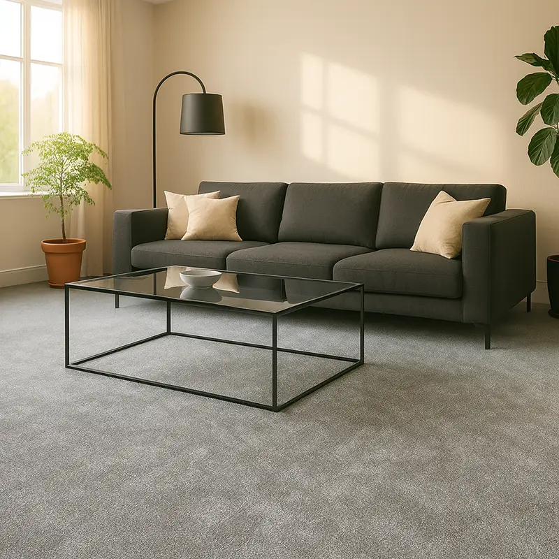 Moquetas Polyester PET Aurora Plata Silver 152