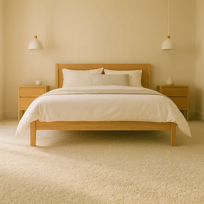 Moquetas Polyester PET Aurora Crema 128