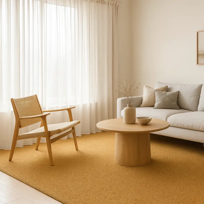 Moquetas Polyester PET Aurora Azafran 751