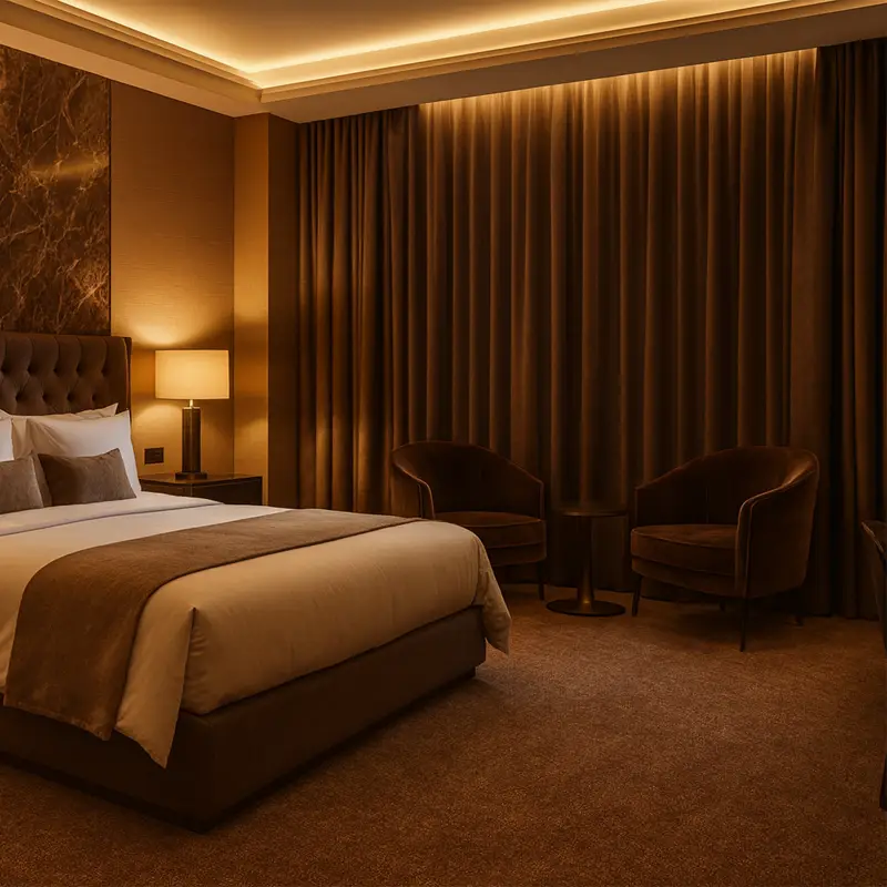 Moquetas Polyester PET Aurora Chocolate 933