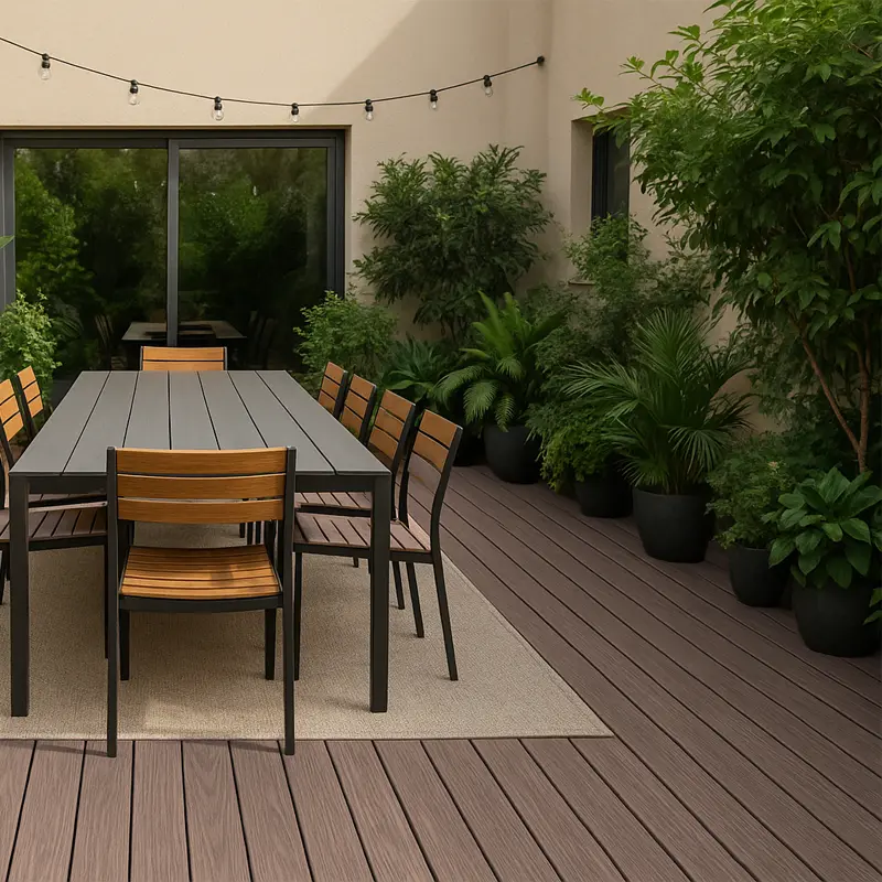 Tarima exterior Tecnológica Yucatán