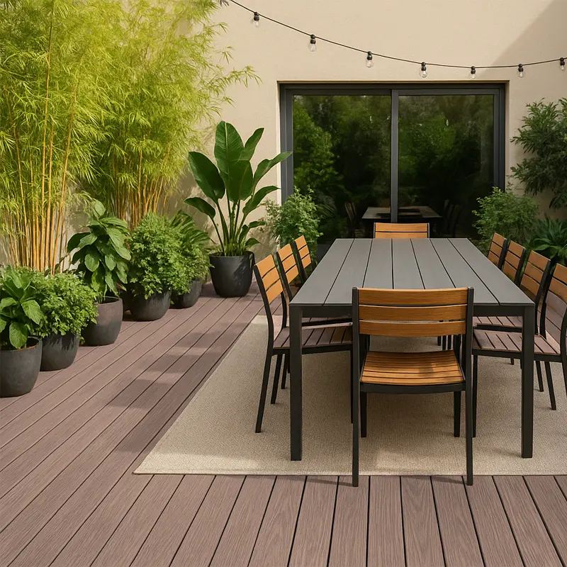 Tarima exterior Tecnológica Yucatán