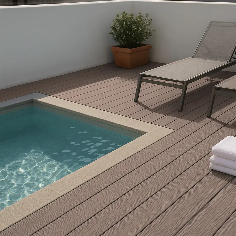 Tarima exterior Tecnológica Yucatán