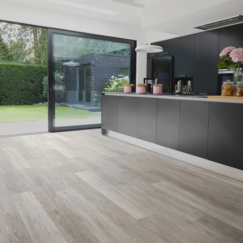 Vinílicos Heterogéneo Suelo Vinílico Traditional Grey Oak 3037 Conceptline PUR