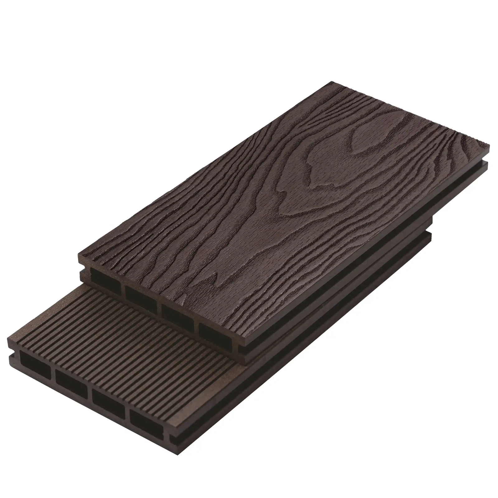 Tarima exterior Tecnológica Tarima Madera Exterior  Wine Brown| Lama Composite