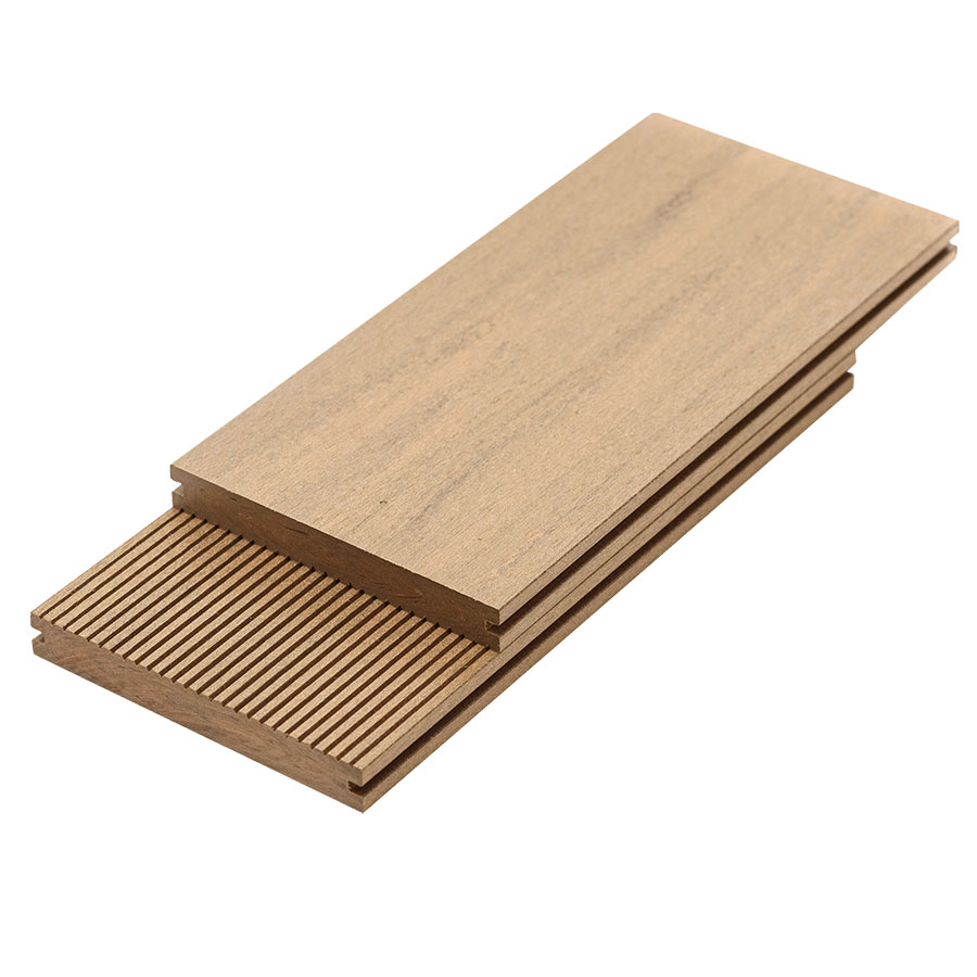 Tarima exterior Tecnológica Tarima Madera Exterior Arena| Lama Composite Maciza