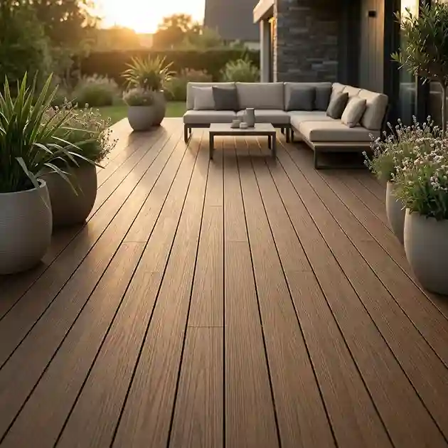 Tarima exterior Tecnológica Tarima Madera Exterior Teak| Legro Natural DS14