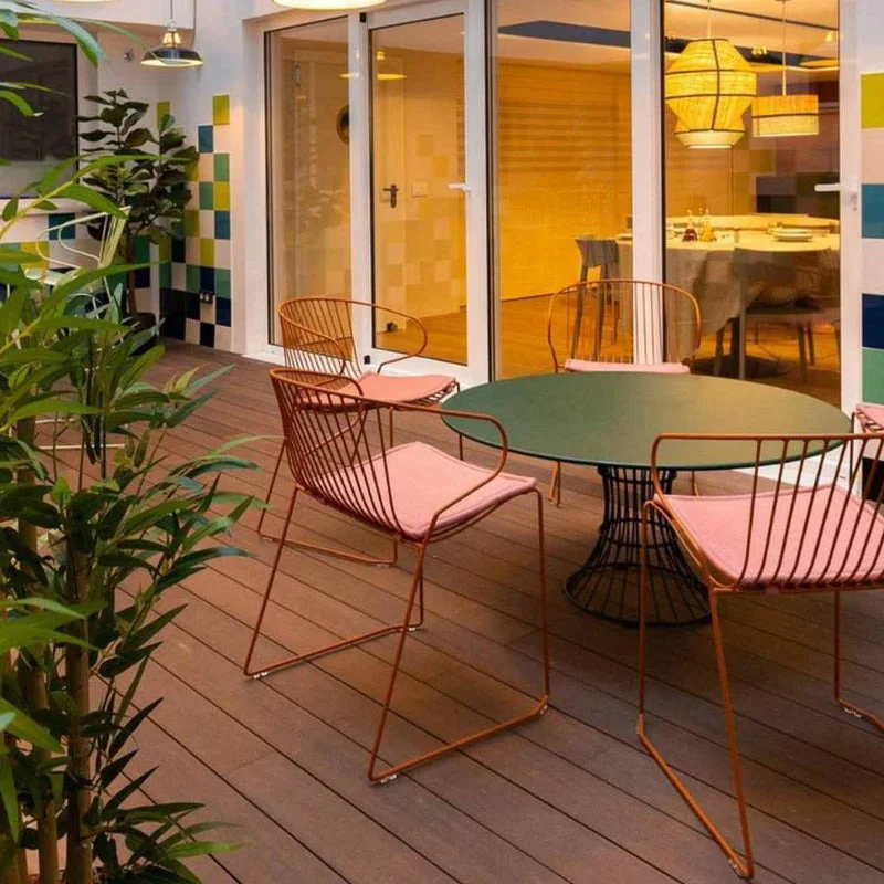 Tarima exterior Tecnológica Teca Deck Grapa Oculta