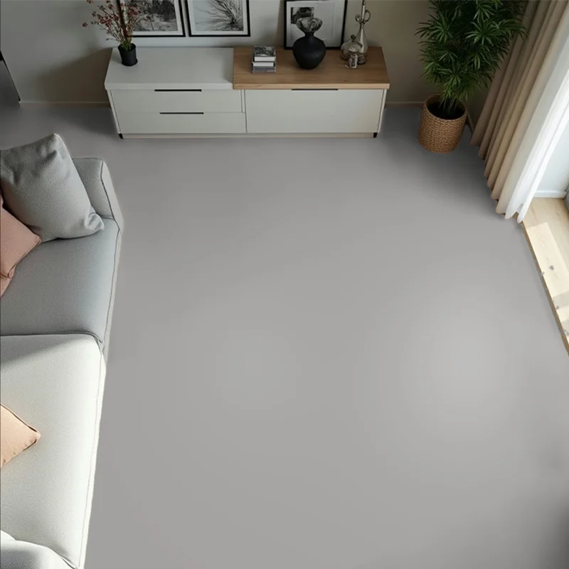 Vinílicos Heterogéneo Suelo Vinílico PVC Rollo Gris Claro Colorful 
