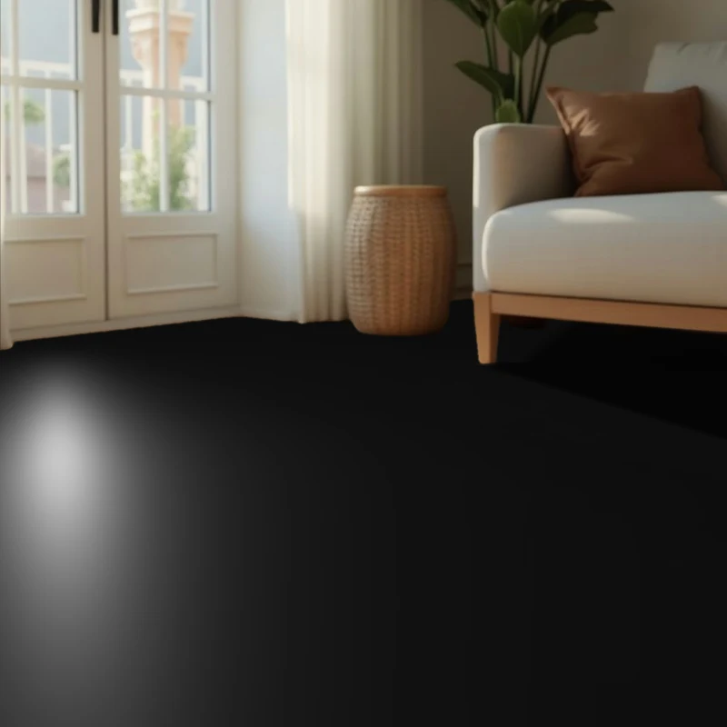 Vinílicos Heterogéneo Suelos Vinílico PVC en Bobina Negro Colorful 