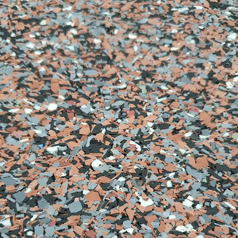 Caucho Macizo ROLLO DE CAUCHO 1,25x6m.  |  10mm  |  DENSIDAD PLUS  |  Gris Multicolor