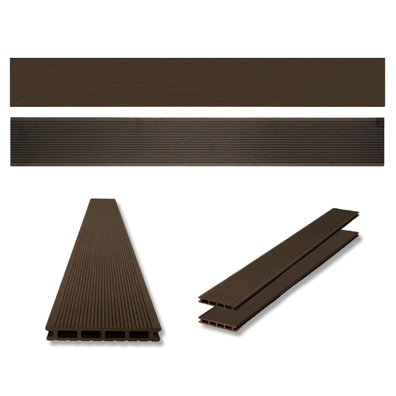 Tarima exterior Tecnológica Tarima Madera Exterior PVC Marrón | Lama Composite