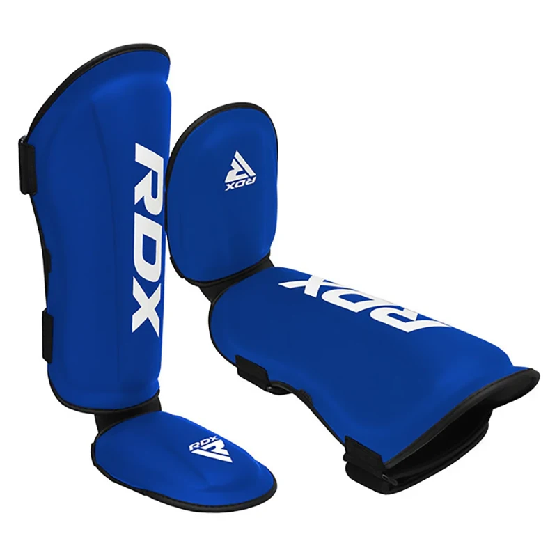 Material para Instalación y Complementos  Protectores de empeine de espinilla RDX T1 Azul S