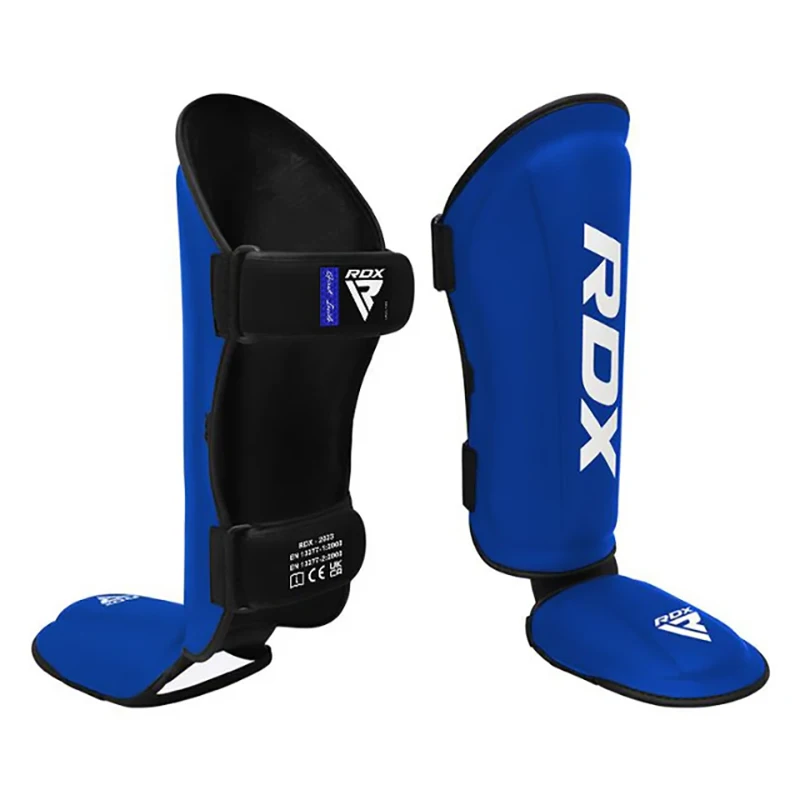 Material para Instalación y Complementos  Protectores de empeine de espinilla RDX T1 Azul S