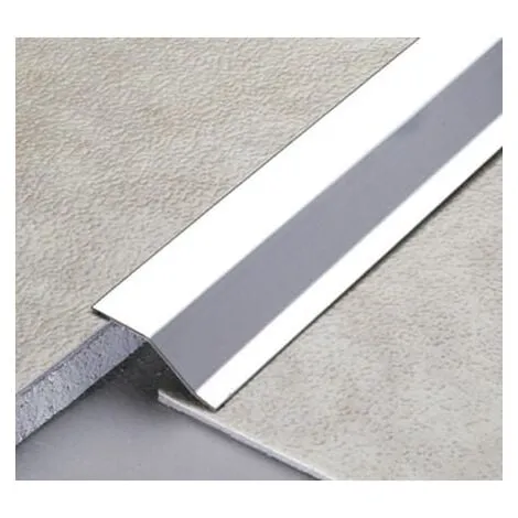 Obras accesorios  GPBarip Pletina de Transición Plata Inox Adtoadhesivas 270cm