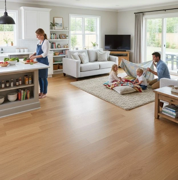 Tarimas Laminada Roble Elegance Natur Mammut Plus