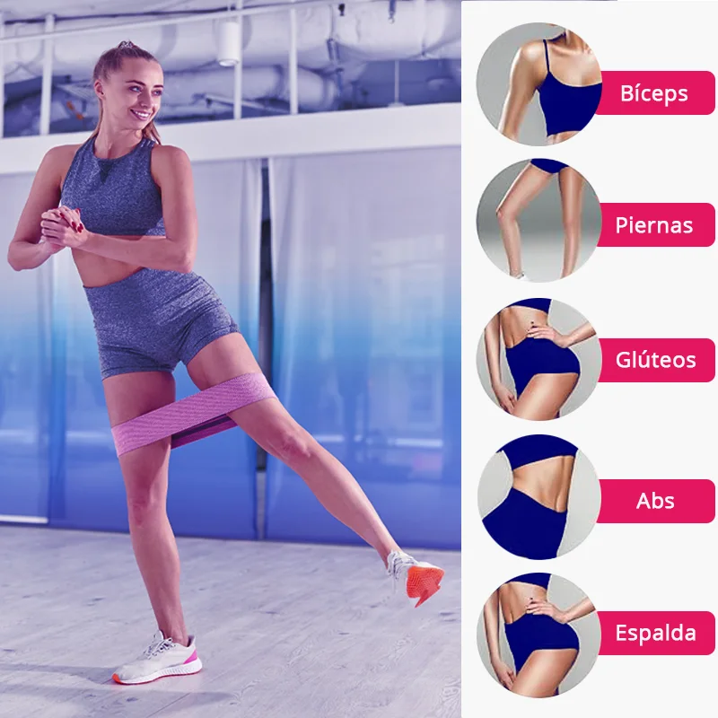 Material para Instalación y Complementos  Pack Cintas Elásticas Musculación y Fitness