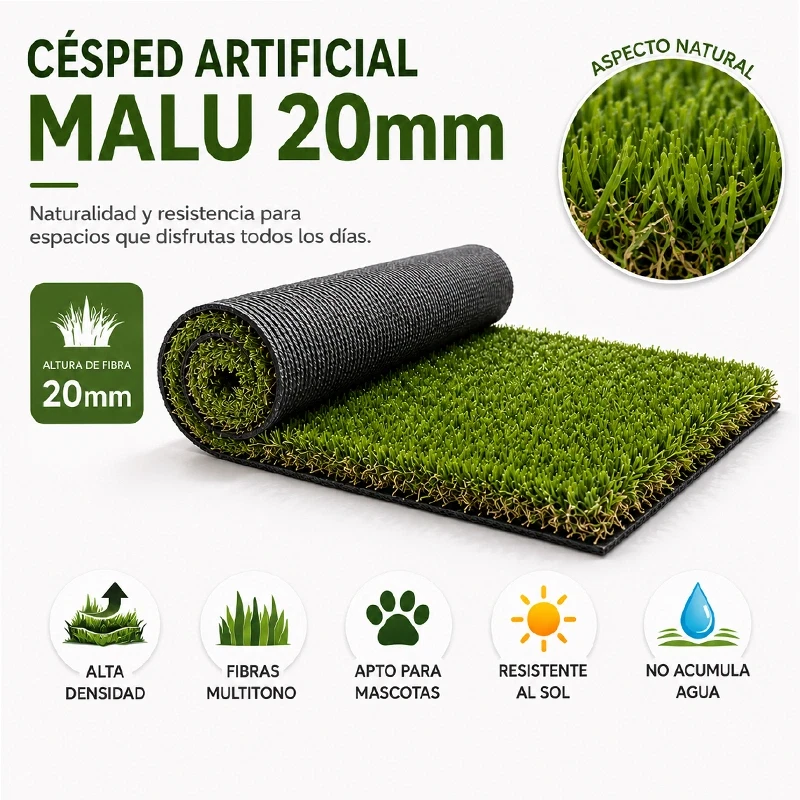 Césped artificial  Césped Malu 20mm Premium