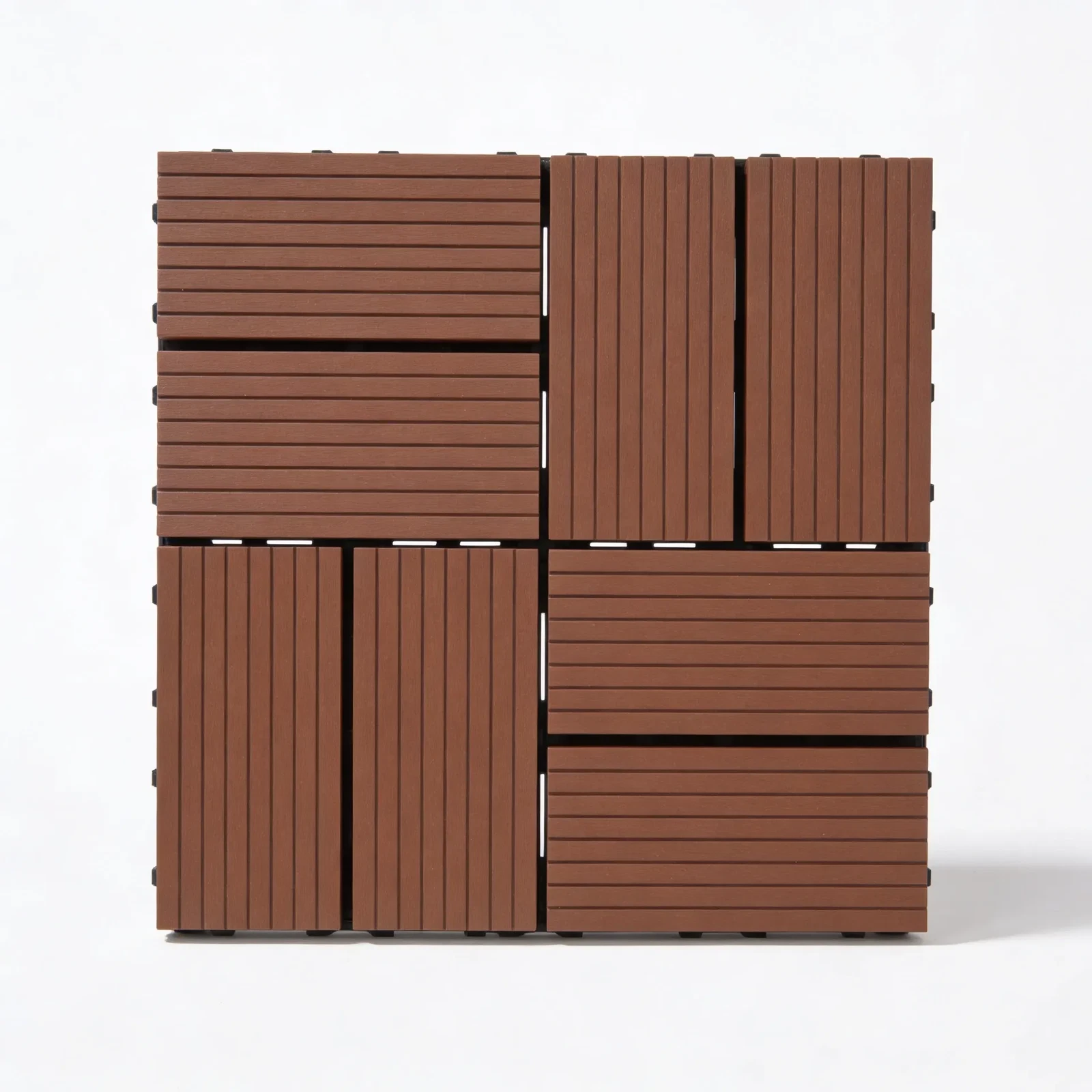 Tarima exterior Tecnológica Losetas Chocolate con Leche Pequeñas 29,5x29,5 ArquiTech
