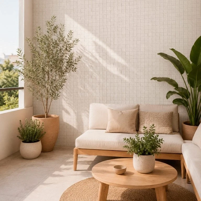 Revestimiento Pared Arcilla Efecto Cuadros Wal 