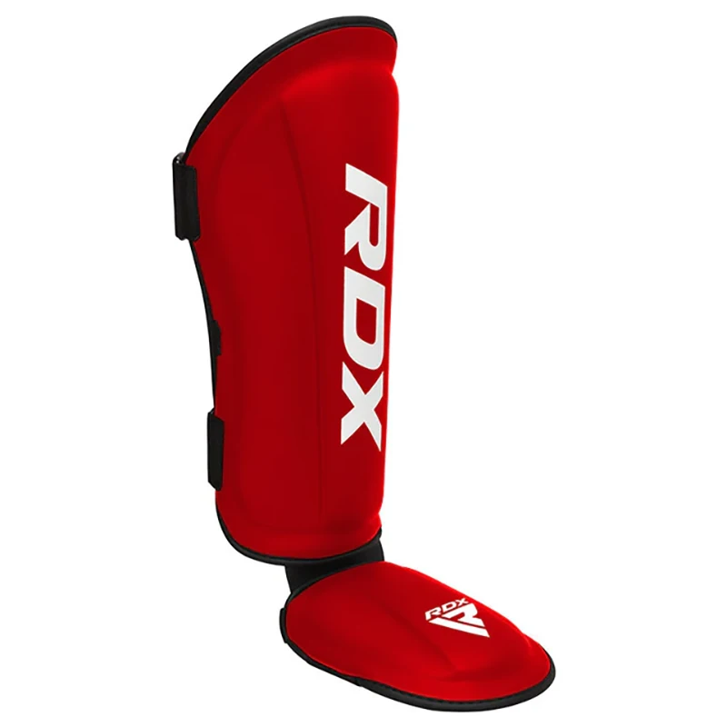 Material para Instalación y Complementos  Protectores de empeine de espinilla RDX T1 Rojo M