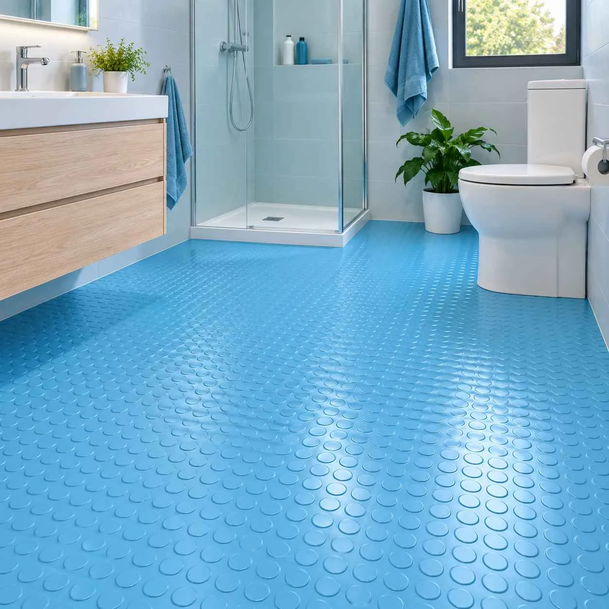 Goma Homogéneo Goma círculos Azul