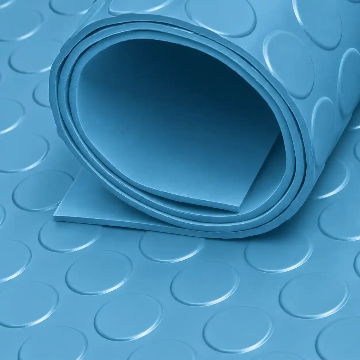Goma Homogéneo Goma círculos Azul