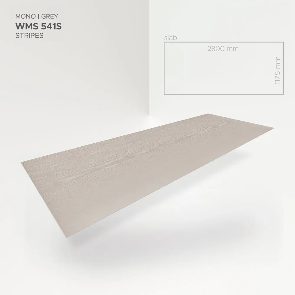 Revestimiento Pared PVC Lineal Monotema Grey Rayado
