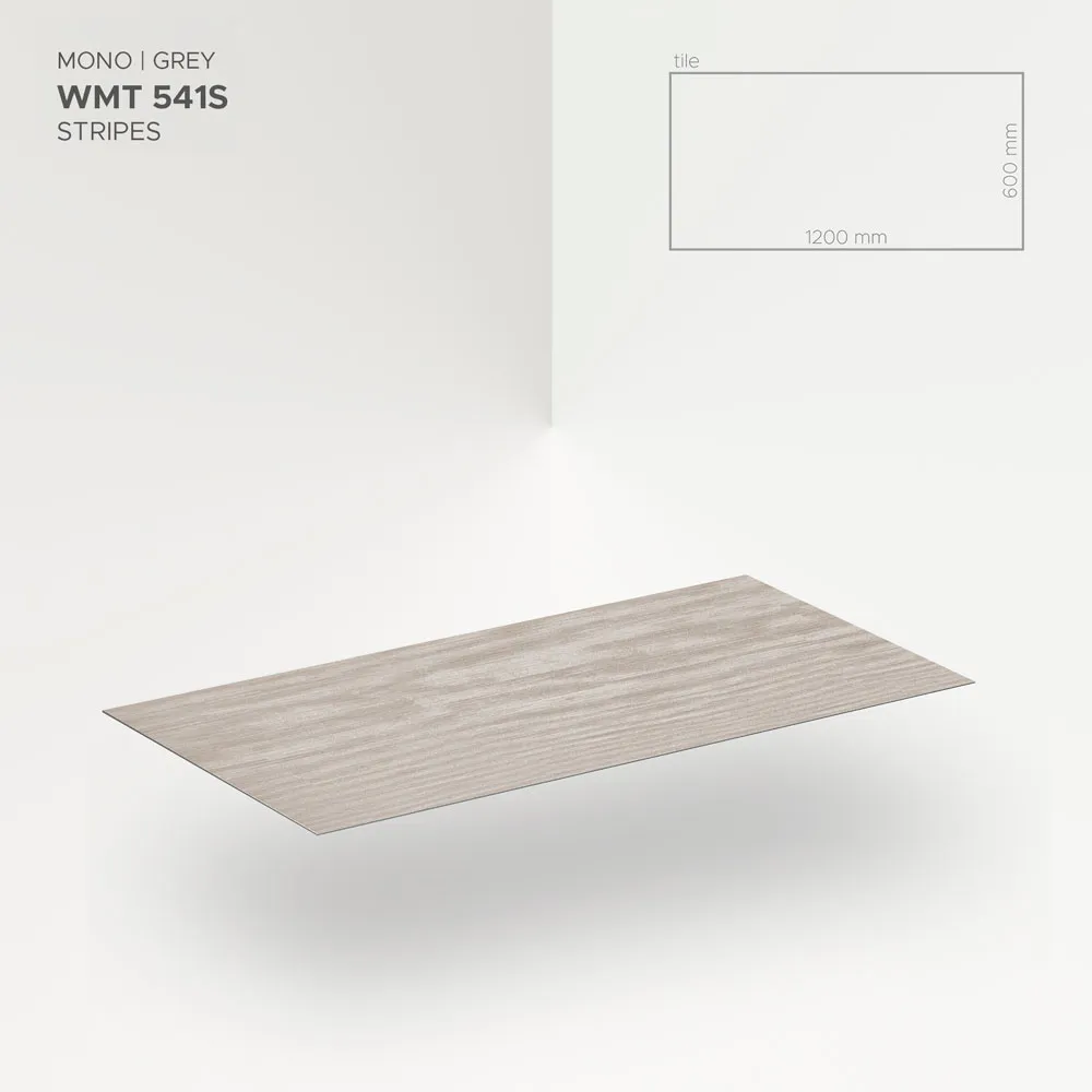 Revestimiento Pared PVC Lineal Monotema Grey Rayado