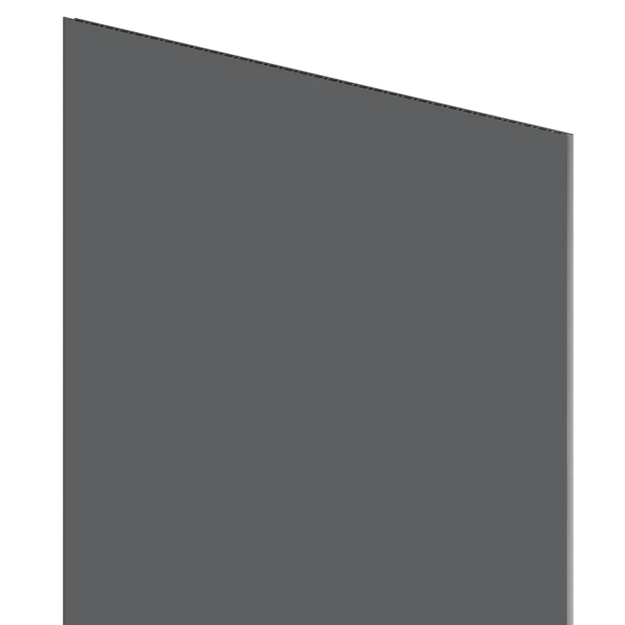 Revestimiento Pared MPC (Compuesto de polímero mineral) Gris Oscuro Liso MPC