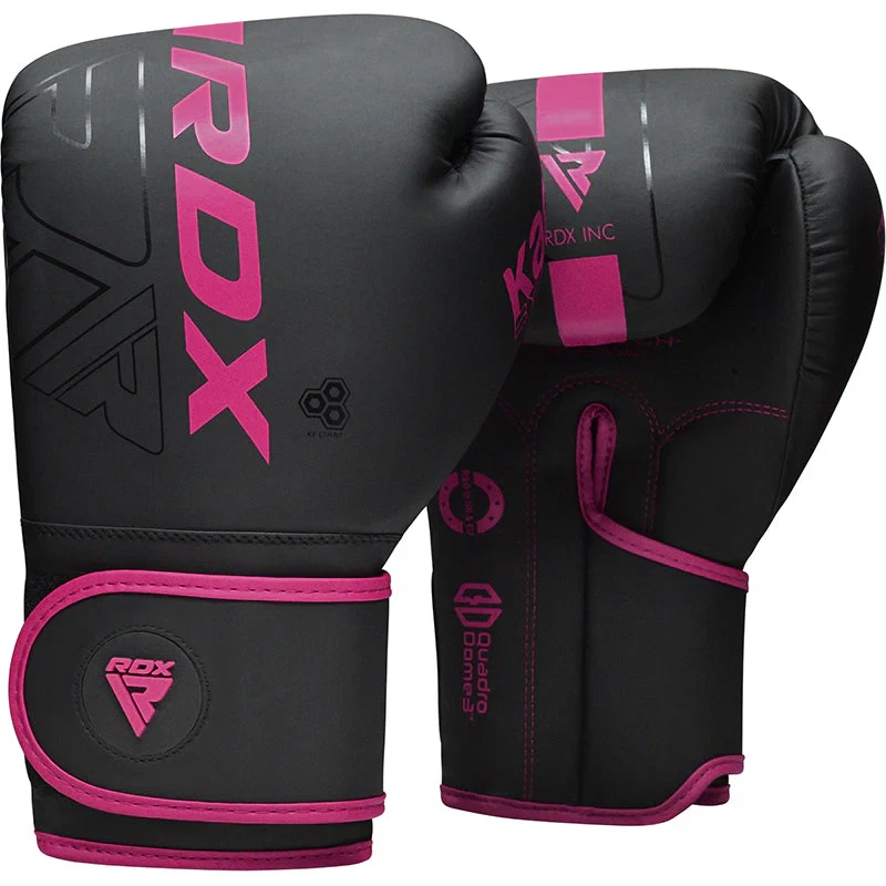 Material para Instalación y Complementos  Guantes de entrenamiento de boxeo RDX F6 Kara para mujer 12oz