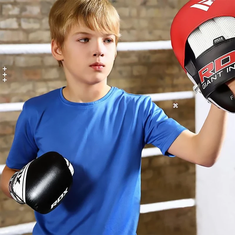 Material para Instalación y Complementos  Guantes de entrenamiento de boxeo Niños RDX 4B Robo 4oz