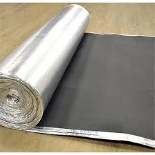Obras accesorios  GS+Mad_Subsuelo Espuma Caucho laminada de plata 2mm