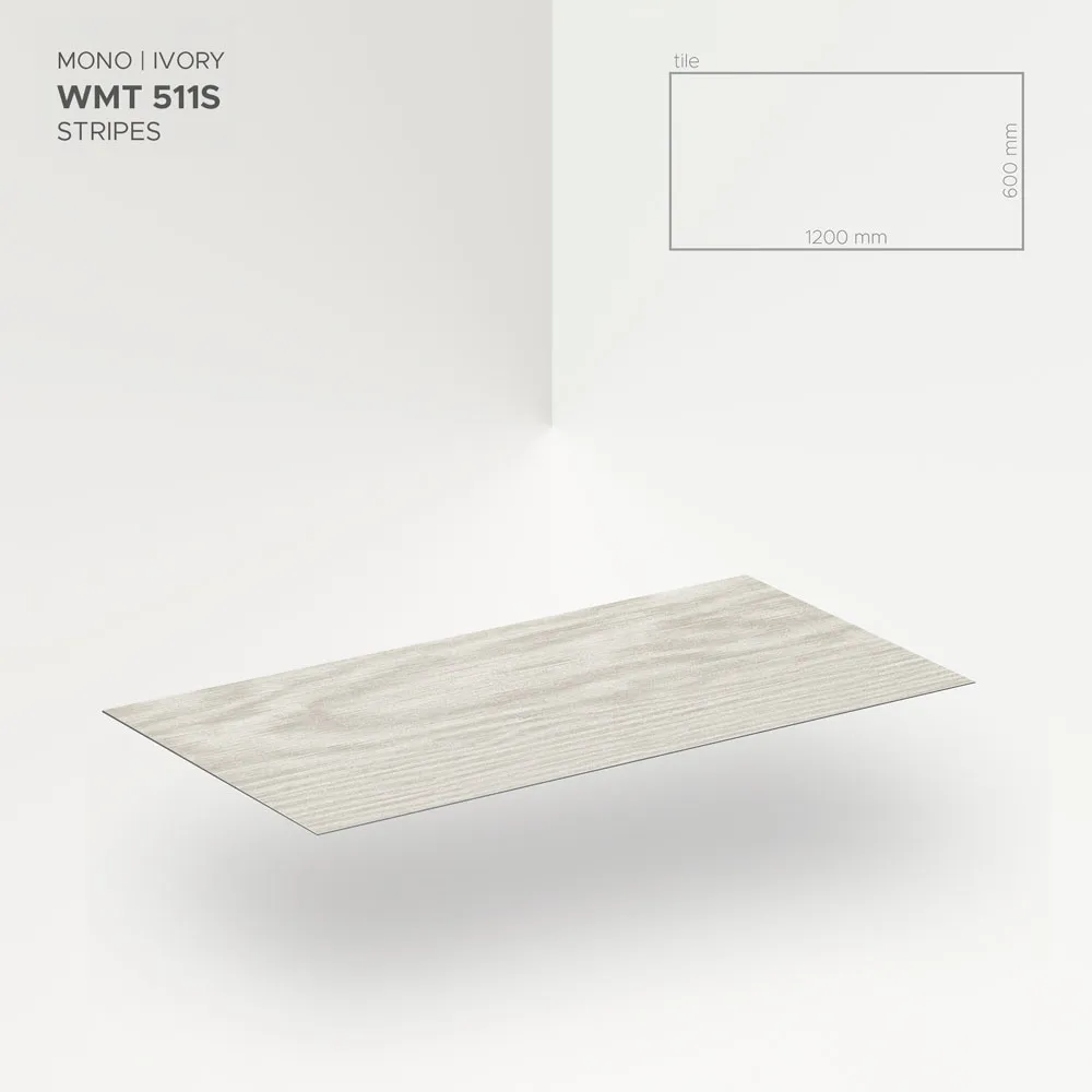 Revestimiento Pared PVC Lineal Monotema Ivory Rayado