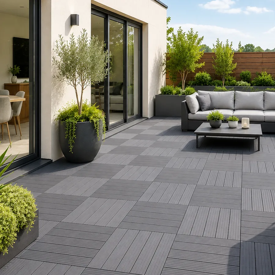 Losetas Gris Piedra 30X30