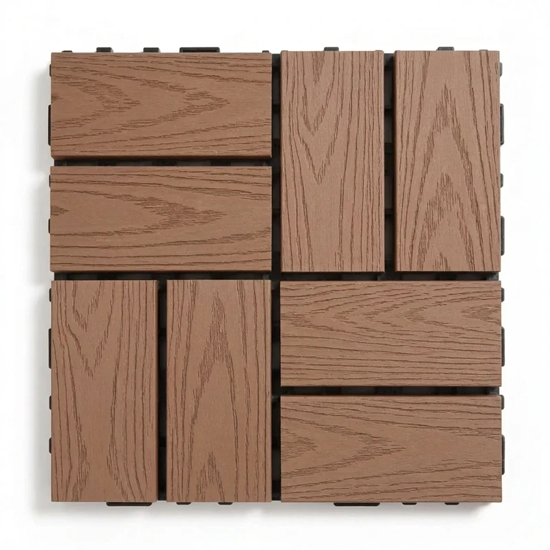 Tarima exterior Tecnológica Losetas Pino Tostado 29x29 ArquiTech