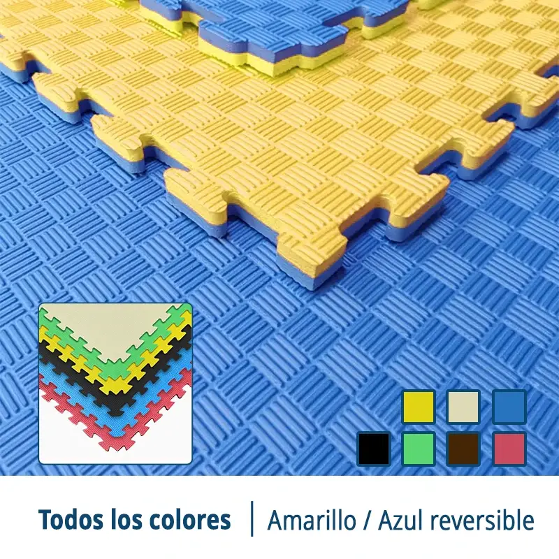 Tatami  Tatami Azul Amarillo |1x1| 20mm