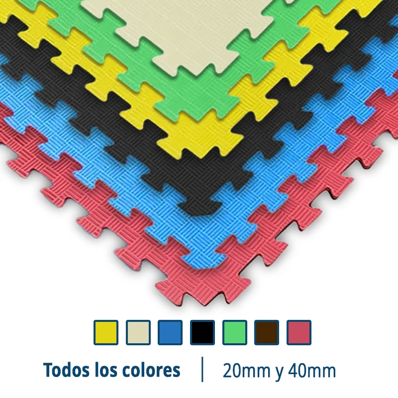 Tatami  Tatami Azul Rojo |1x1| 20mm