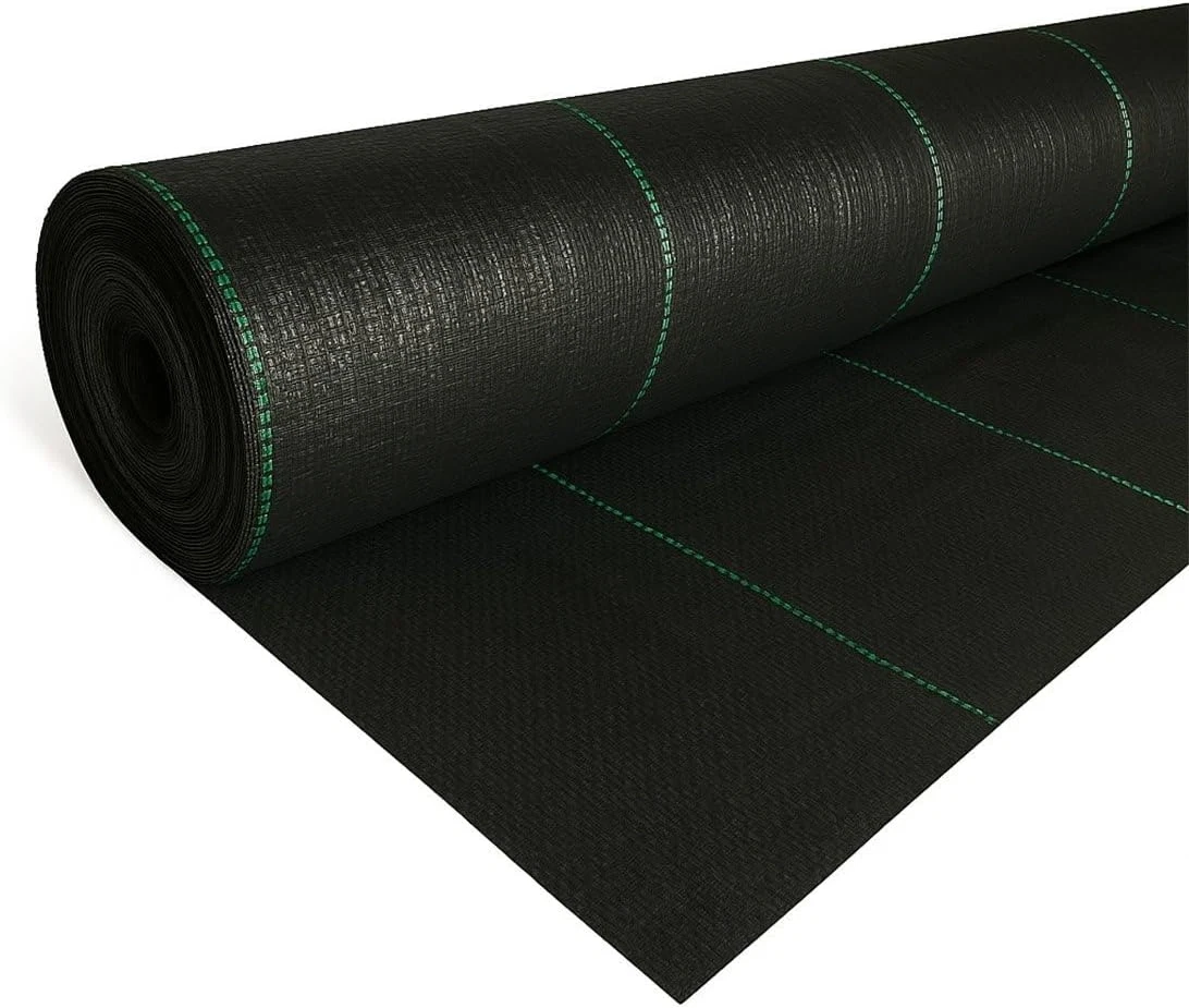 Material para Instalación y Complementos Malla Anti-Hierba Geotextil 130gr/m² 2x100