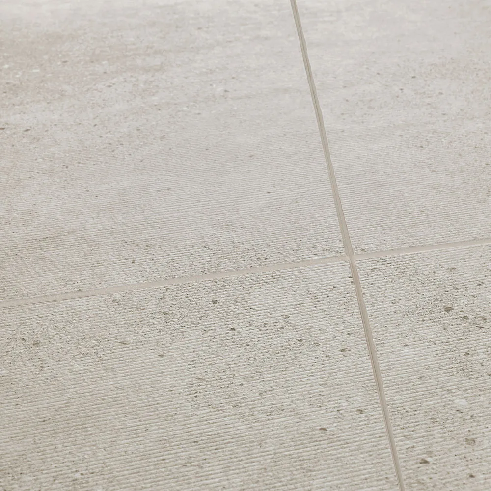 Revestimiento Pared PVC Hormigon Maximo Blanco Rayado