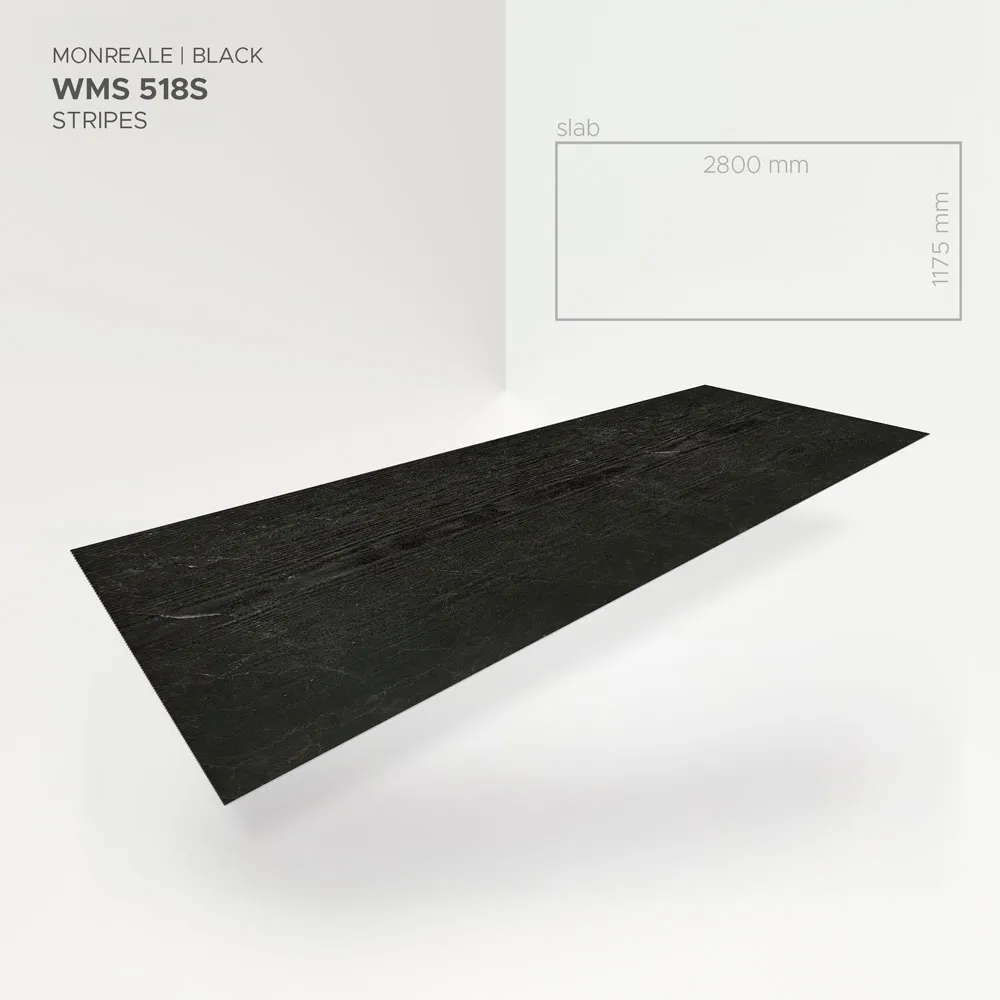 Revestimiento Pared PVC Negro Montreal Rayada