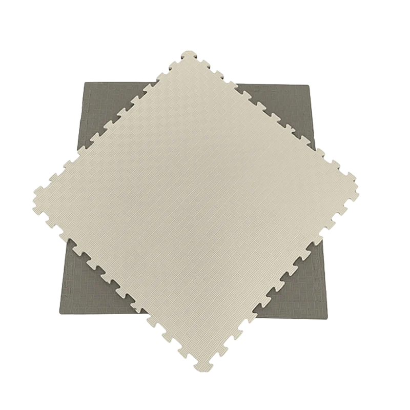 Tatami Etileno Acetato de Vinílo de Alta Densidad Tatami Blanco Gris |1x1| 40mm
