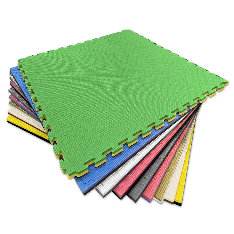 Tatami Etileno Acetato de Vinílo de Alta Densidad Tatami Rojo Gris  |1x1| 40mm