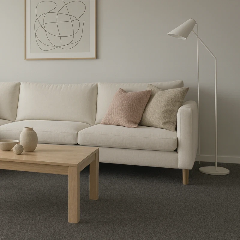 Moquetas Polirpopileno Esencia Natural Gris Osuro 153