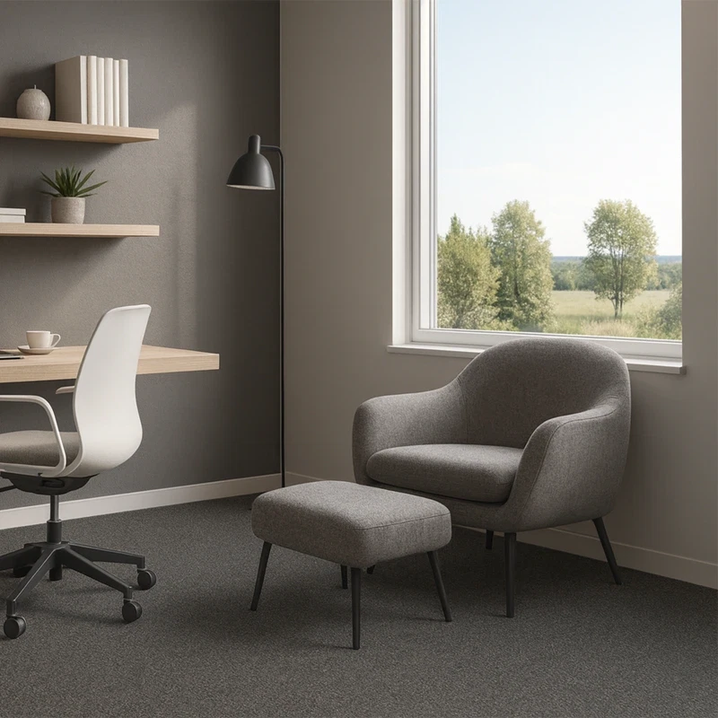 Moquetas Polirpopileno Esencia Natural Gris Osuro 153