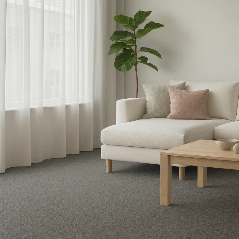 Moquetas Polirpopileno Esencia Natural Gris Osuro 153