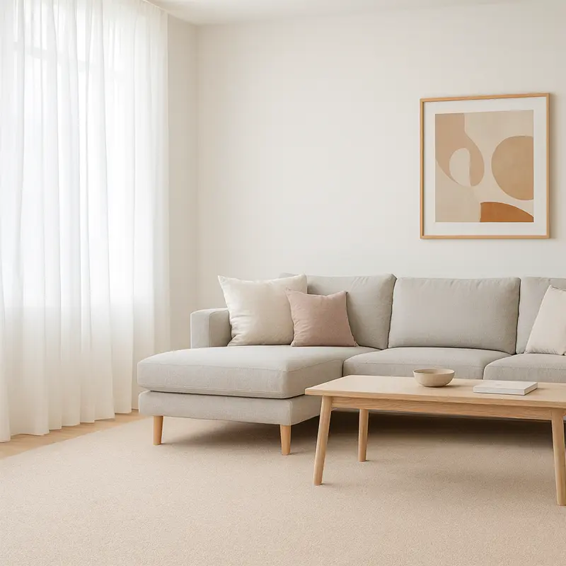 Moquetas Polirpopileno Esencia Natural Marfil 123