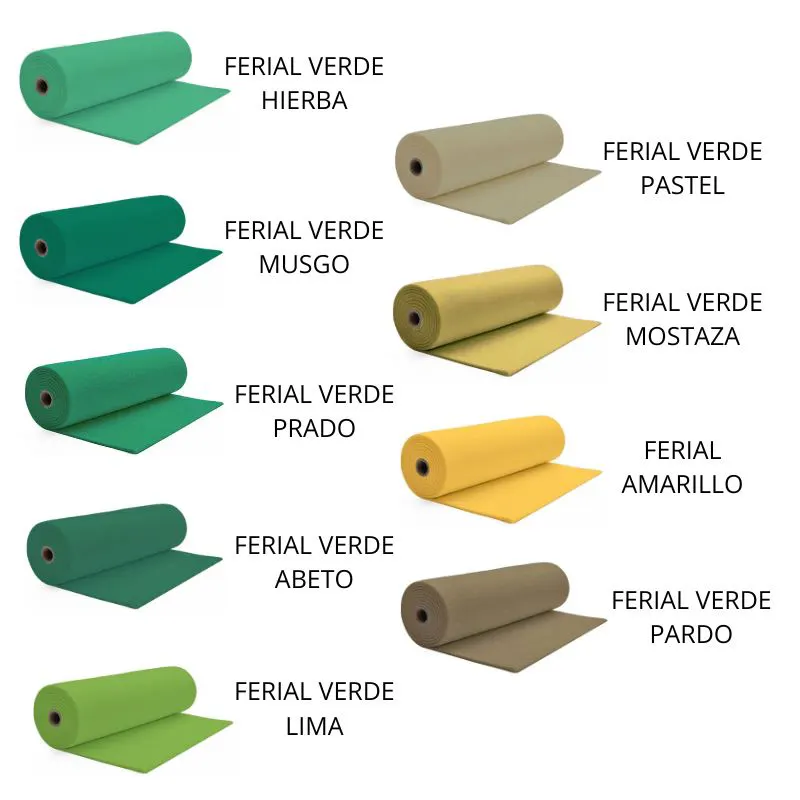 Moquetas Polipropileno Verde musgo