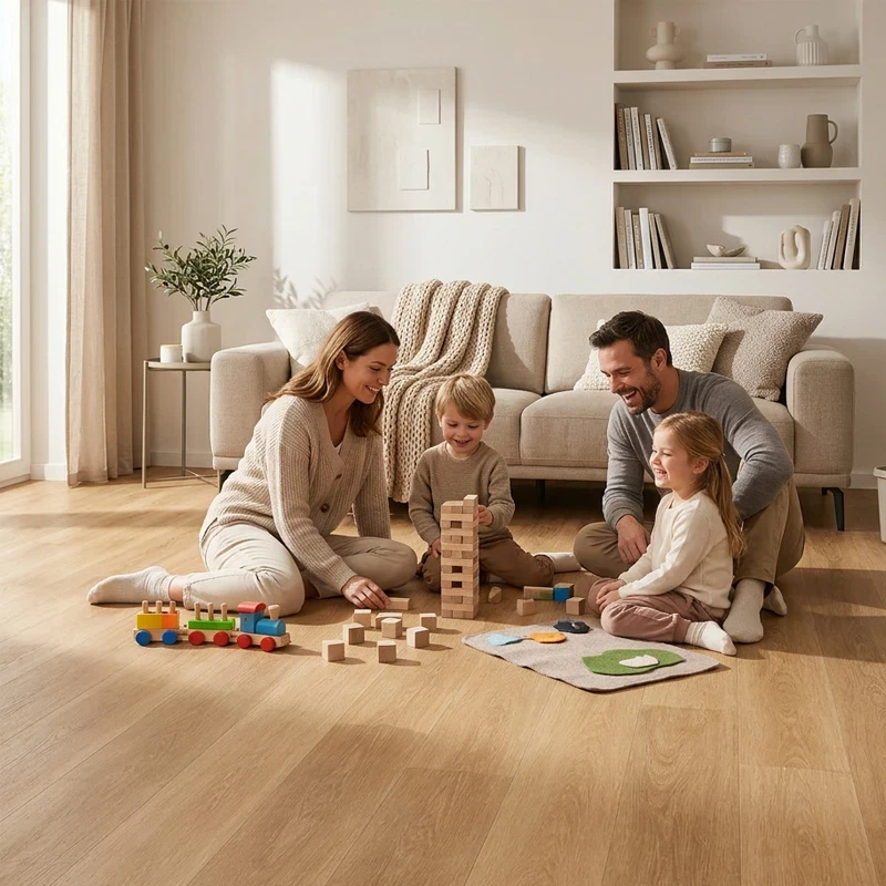Vinílicos Heterogéneo Suelo Vinilico en Rollo Natural <br> Bobina 25m²