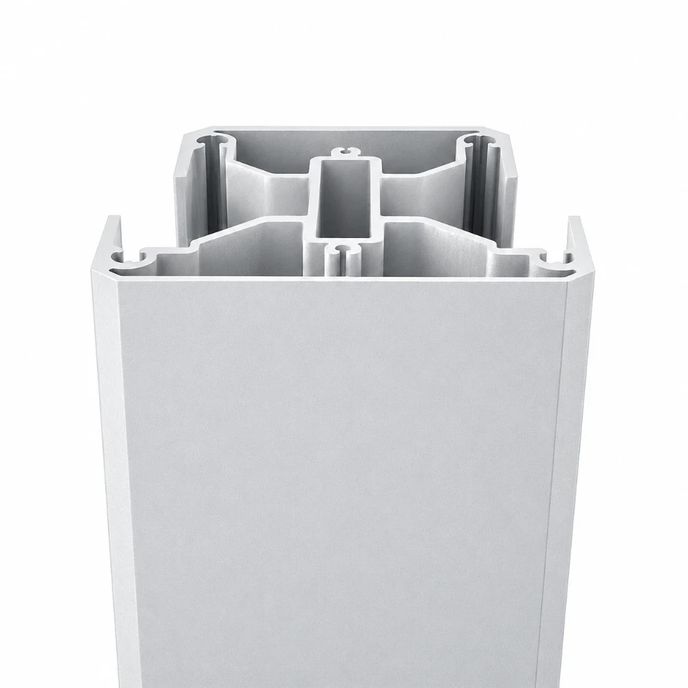 Vallas  Poste Aluminio para Valla Blanco 2m